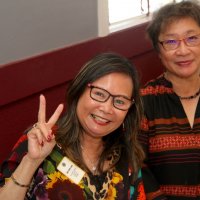 7/17/21 - 72nd Installation of Officers, Basque Cultural Center, South San Francisco - Macy Mak Chan and Rebecca Rondeau.