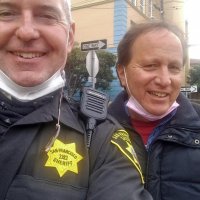 2-20-22 - from Facebook - Steve Martin and friend on Bartlett Street, San Francisco.