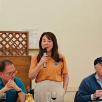 11-19-25 - Photo by Gregory Leung - SFCCLC meting hosted by the Geneva-Excelsior Lions, Italian American Social Club, San Francisco - 4-C4 District Governor Cindy Zheng giving greetings and a short talk at the meeting.
