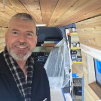 1-7-26 - Lion Stephen Martin showing off his van conversion being worked on and nearing completion in the coming months.