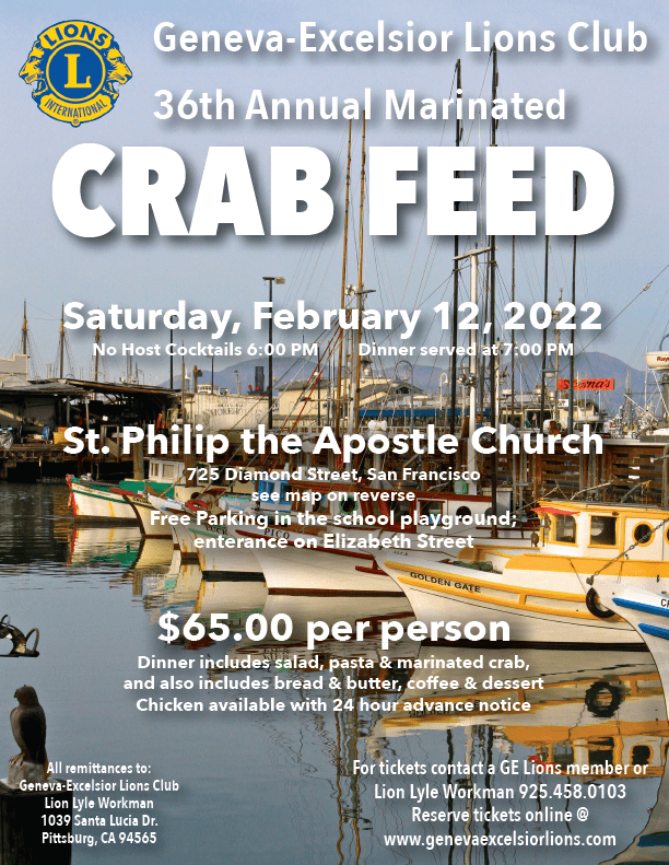 36th Annual Crab Feed