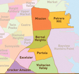 GE Lions Service Area Map