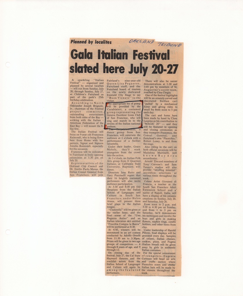 1975-76 Gentile Scrapbook page 14