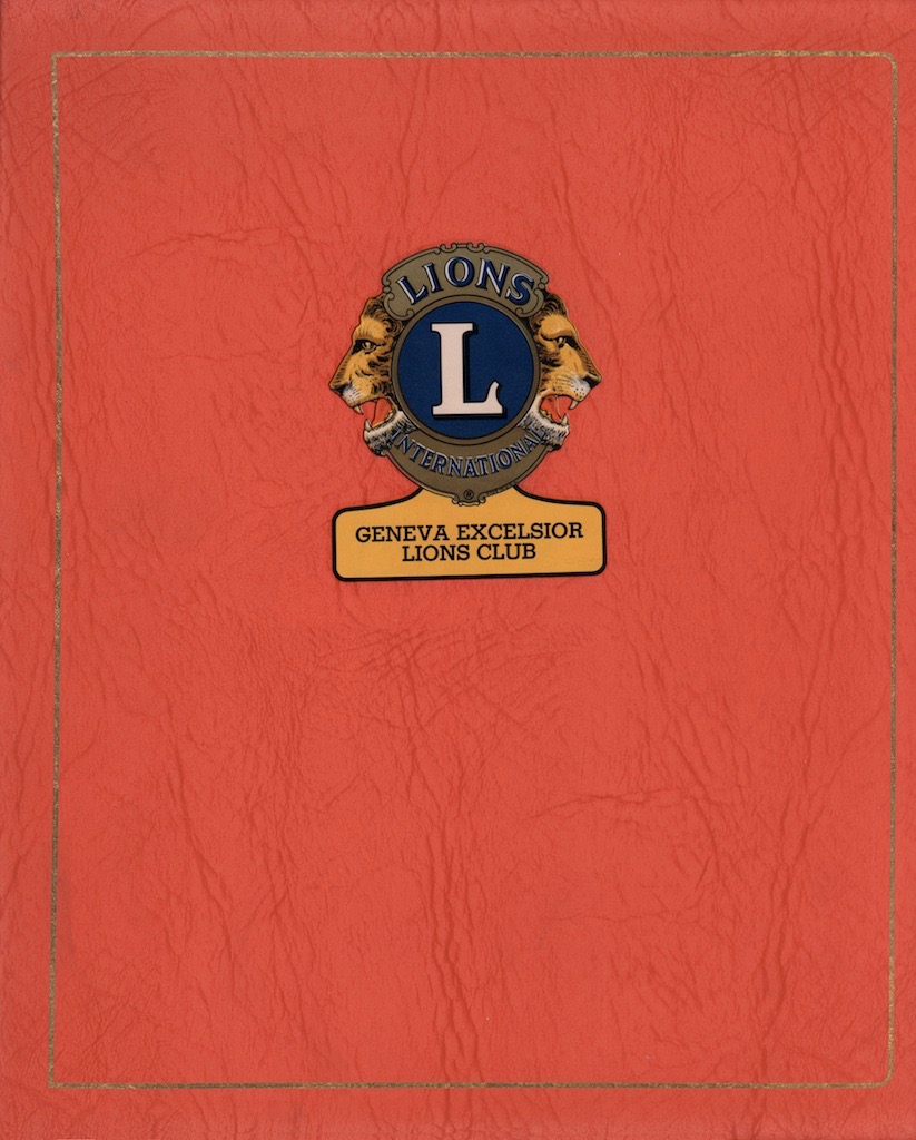 1975-76 Gentile Scrapbook Cover