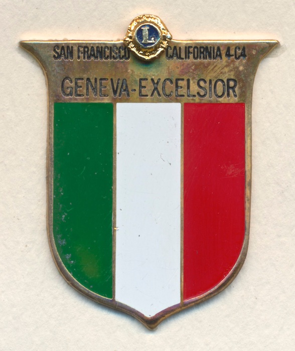 Geneva-Excelsior Lions Club Trading Pin