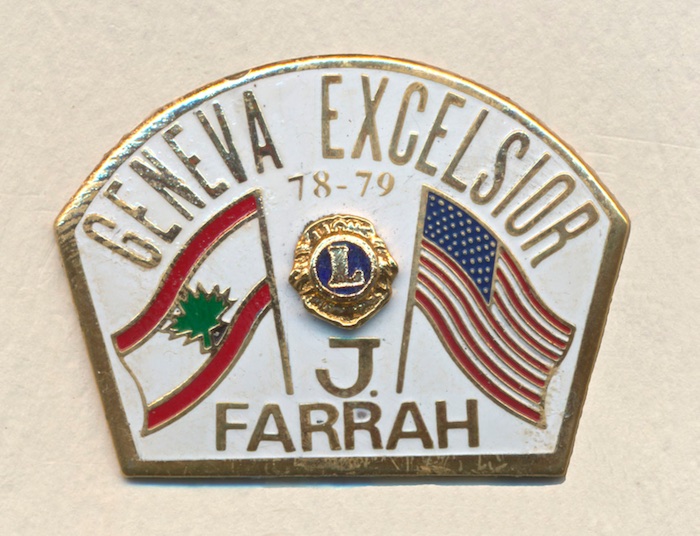 Joseph Farrah's Trading Pin