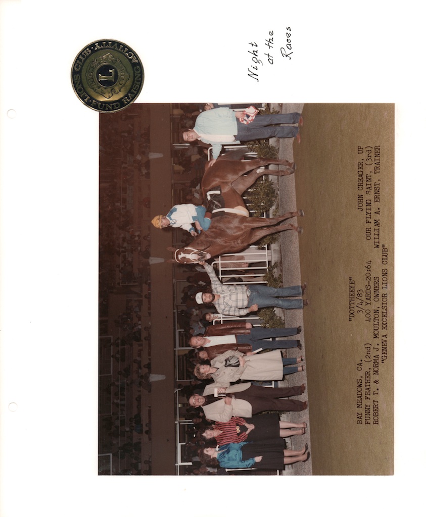 1982-83 Clews Scrapbook Page 44